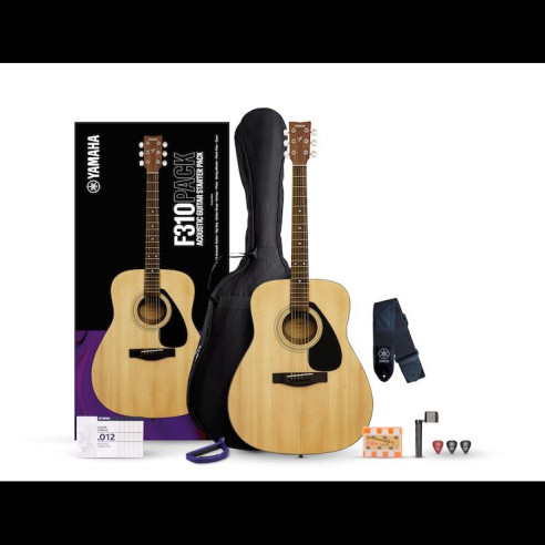 F310PII TBS Pack Guitarra Acústica Sombreada  Accesorios