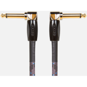 Cable de instrumento BOSS, Conectores de 1/4 de pulgada, Contactos bañados en oro.