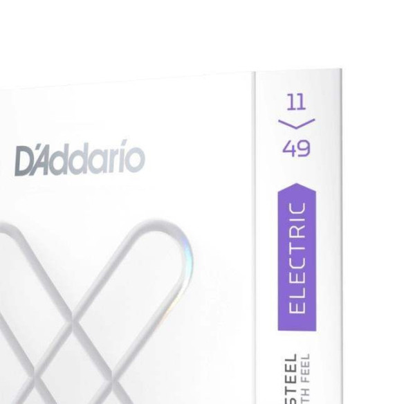 compra juego de cuerdas para guitarra eléctrica D'addario XSE1149 recubiertas XS Nickel, calibre medio, 11-49. compra juego de cuerdas para guitarra eléctrica D'addario XSE1149 recubiertas XS Nickel, calibre medio, 11-49.