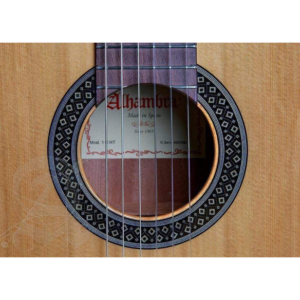 Alhambra 1C HT HYBRID TERRA Guitarra Clásica con funda