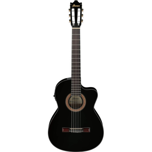 GA11CE-BK Guitarra Clásica Electrificada Negra 