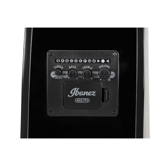 GA11CE-BK Guitarra Clásica Electrificada Negra 