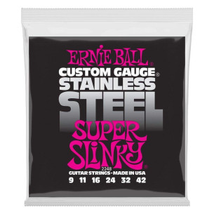 Compra 2248 Super Slinky Stainless Steel 9-42 online | MusicSales 2