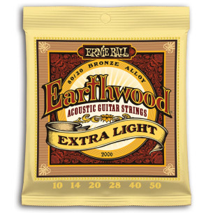 Ernie Ball  EB2006 Juego Cuerdas Guitarra Acústica