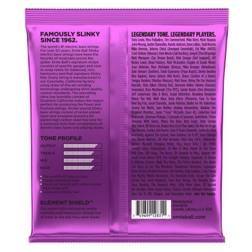 Ernie Ball EB2831 Juego Cuerdas Bajo Eléctrico