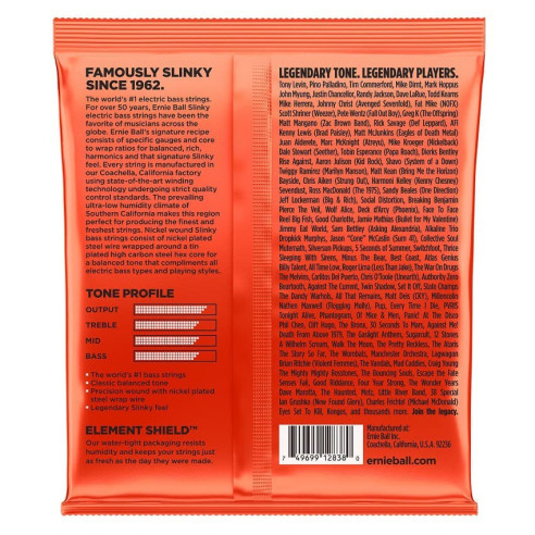 Ernie Ball EB2838 Juego Bajo Eléctrico 6 Cuerdas
