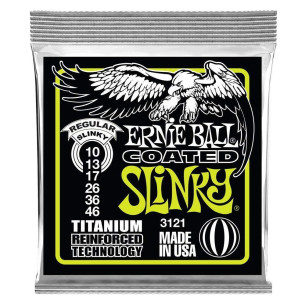 Compra 3121 Regular Slinky Titanium Coated 10-46 online | MusicSales 2