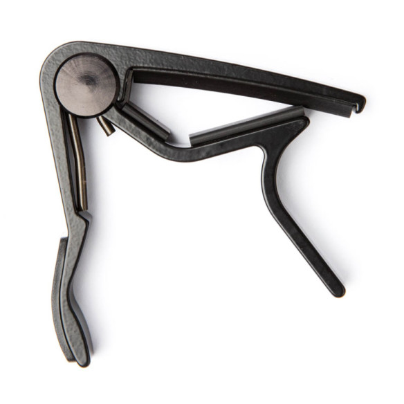 Cejilla Trigger para Guitarra Acústica Dunlop 83-CB negra, ergonómica, de fácil colocación y con una excelente firmeza. Cejilla Trigger para Guitarra Acústica Dunlop 83-CB negra, ergonómica, de fácil colocación y con una excelente firmeza.