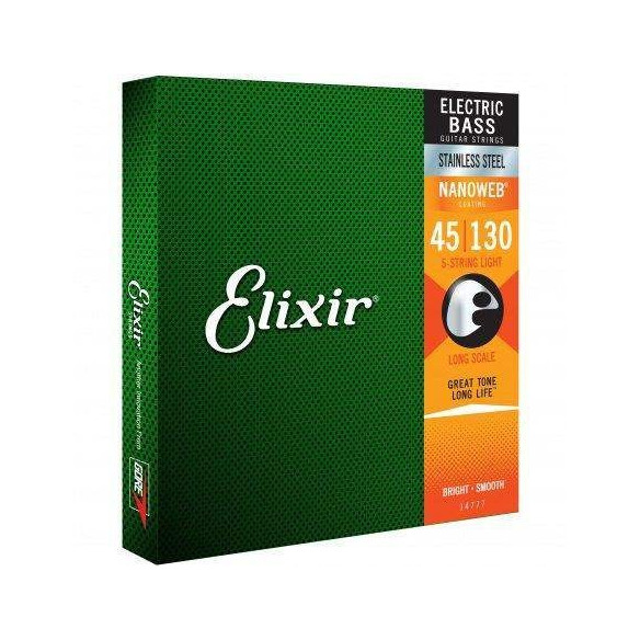Compra Juego Nanoweb Stainless Steel 5 Cuerdas 45-130 14777 online | MusicSales