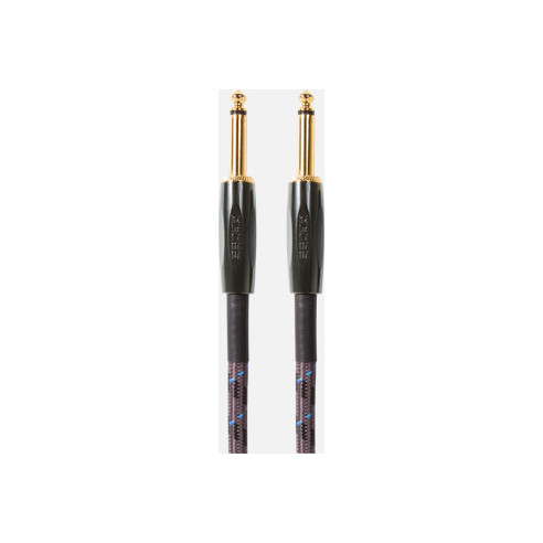 Cable de instrumento Boss BIC-10 de 3 metros con conectores Jack 6,35 y contactos bañados en oro.