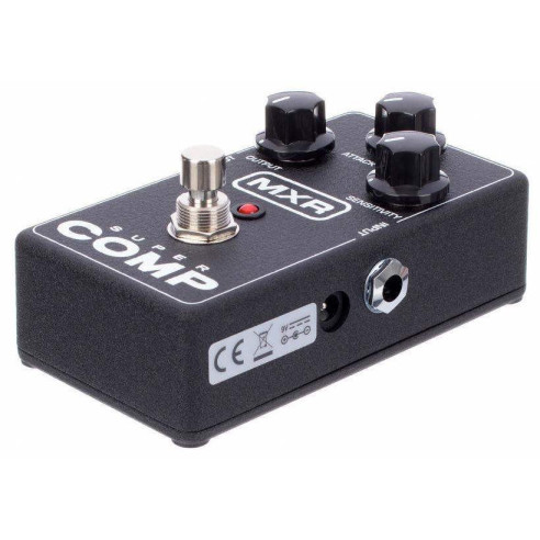 Pedal de compresión clásica con ajustes de ataque y sustain. Hecho en USA. MXR M132 SUPER COMP COMPRESOR