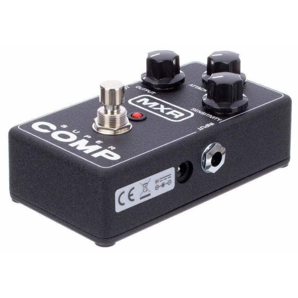 Pedal de compresión clásica con ajustes de ataque y sustain. Hecho en USA. MXR M132 SUPER COMP COMPRESOR