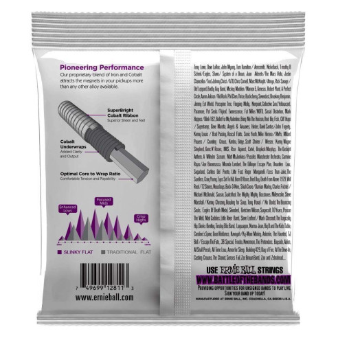 Compra 2811 Power Slinky Flatwound 55-110 online | MusicSales