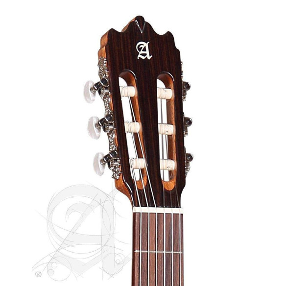 Guitarra Clásica de caja estrecha Electrificada Cut-Away Alhambra 3C-CT-E1 con electrificación Fishman Clásica M.