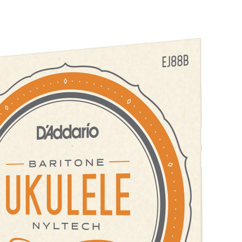 comprar Juego de cuerdas para Ukelele d'Addario EJ88B Cuerdas de Nyltech para ukulele barítono.