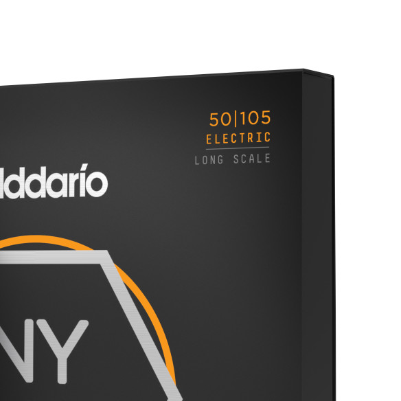 comprar Juego de cuerdas para Bajo Eléctrico d'Addario NYXL50105 de escala larga, calibre medio, 50-105.
