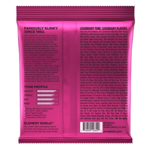Ernie Ball EB2854 Juego Cuerdas Bajo Eléctrico Escala Corta 2