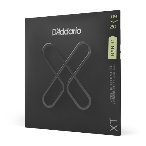 comprar Juego para Banjo de 5 Cuerdas d'Addario XTJ0920 XT Banjo Nickel Plated Steel, calibre fino, 09-20.