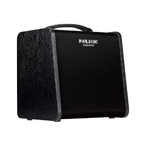 NUX AC-60 Stageman II Amplificador Guitarra Acústica 2 canales, guitarra,y micro con bluetooth, looper y caja de ritmos.