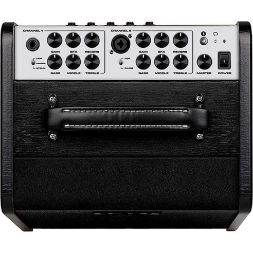 NUX AC-60 Stageman II Amplificador Guitarra Acústica 2 canales, guitarra,y micro con bluetooth, looper y caja de ritmos.