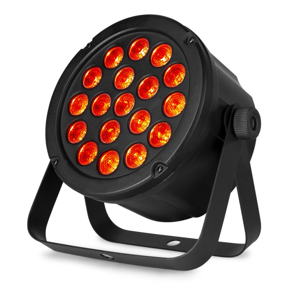 BeamZ SlimPar45 Foco Par LED Plano 18x 3W