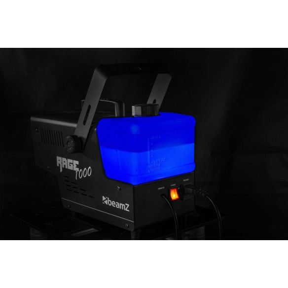 BeamZ Rage 1000 Maquina de humo con mando a distancia, 1000 Watts