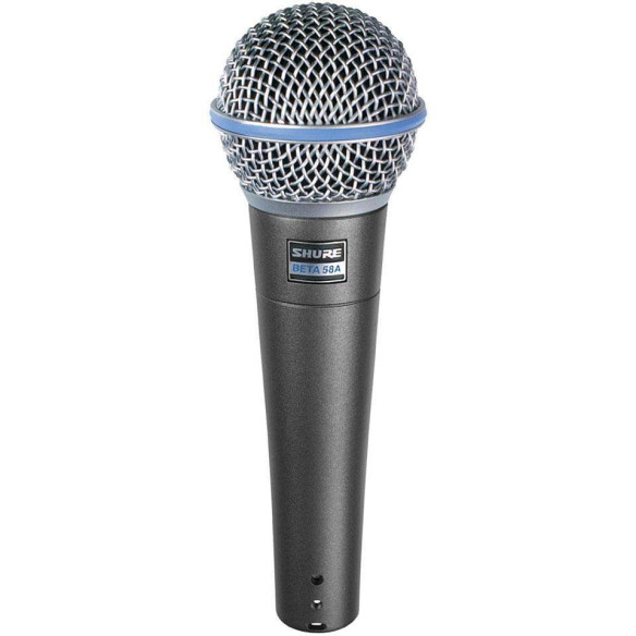 Shure BETA 58A Micrófono Dinámico Vocal con cápsula de Neodimio