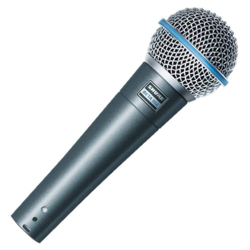Shure BETA 58A Micrófono Dinámico Vocal con cápsula de Neodimio