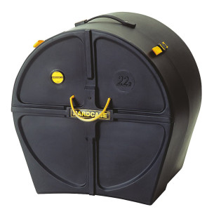 Estuche Bombo 22" con ruedas HN22B
