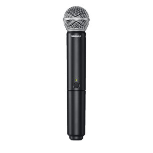 Sistema Micrófono inalambrico de mano SHURE BLX24RE/SM58 2