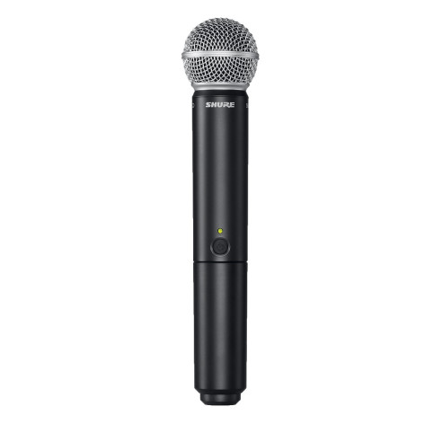Sistema Micrófono inalambrico de mano SHURE BLX24RE/SM58