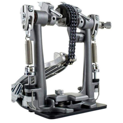 Pedal de Bombo Doble PEARL P-2052C Eliminator Redline, transmisión por cadena