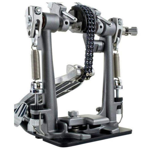 Pedal de Bombo Doble PEARL P-2052C Eliminator Redline, transmisión por cadena