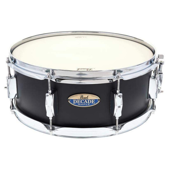 Caja Decade Maple de 14 x 5,5" Modelo DMP1455S de 6 capas de Arce y acabado en Satin Slate Black.