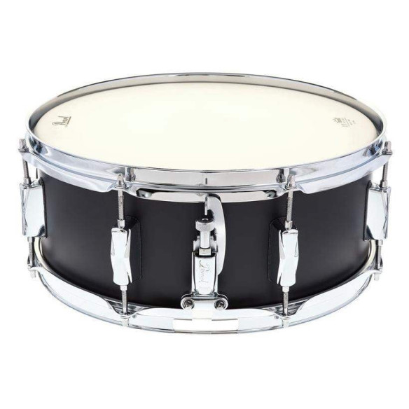 Caja Decade Maple de 14 x 5,5" Modelo DMP1455S de 6 capas de Arce y acabado en Satin Slate Black.