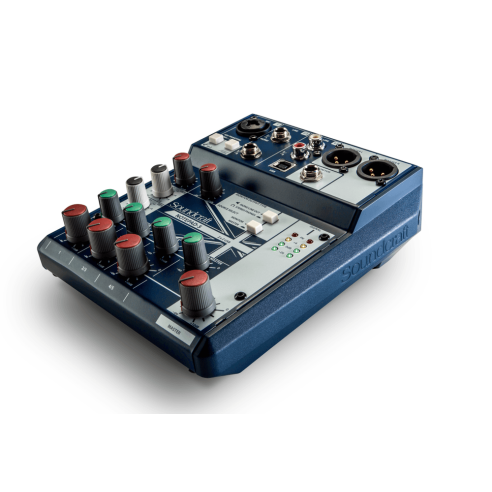 Soundcraft NOTEPAD-5 Mesa Mezclas 5 canales con USB