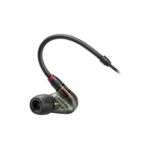 Auriculares dinámicos e intraaurales para monitoreo con sonido estudio Sennheiser IE400 Pro en acabado Smoky Black.