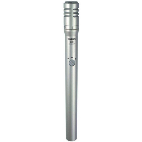 Shure SM81LC Micrófono de Condensador para Instrumentos