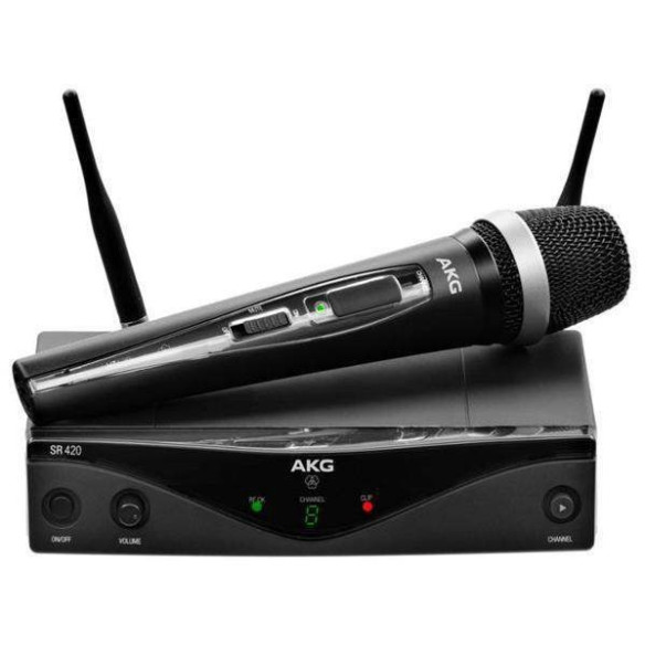 comprar micro inalambrico de mano, Sistema inalambrico AKG WMS420 Vocal Set con transmisor de mano.