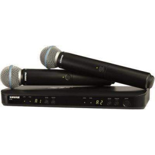 Shure BLX288E/B58 Sistema Inalámbrico Dual de mano 2