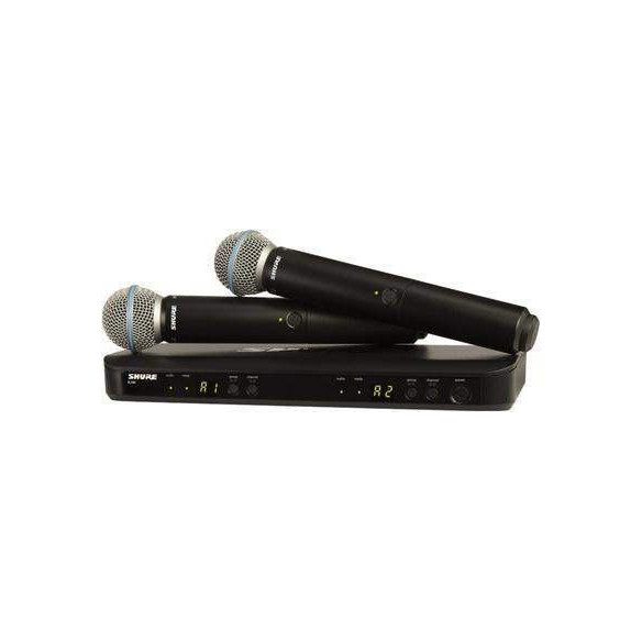Shure BLX288E/B58 Sistema Inalámbrico Dual de mano
