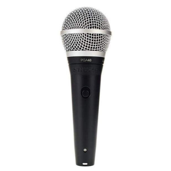 SHURE PGA48-XLR Micrófono Dinámico Vocal SHURE PGA48-XLR Micrófono Dinámico Vocal