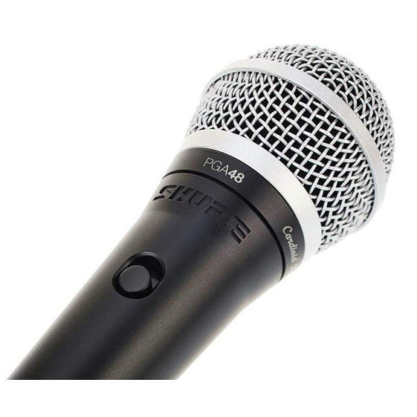 SHURE PGA48-XLR Micrófono Dinámico Vocal SHURE PGA48-XLR Micrófono Dinámico Vocal