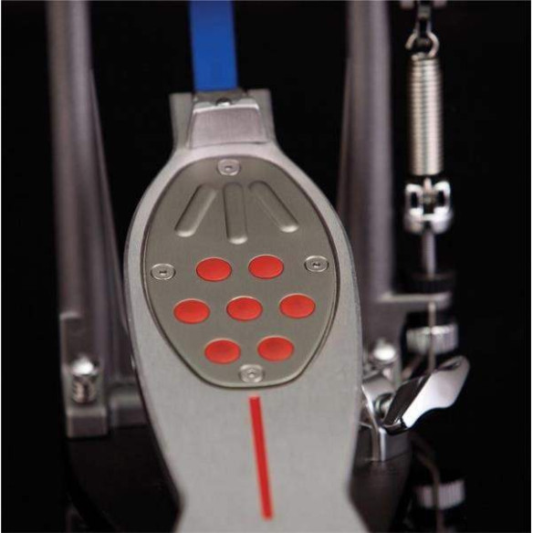 Pedal de Bombo Doble PEARL P-2052B Eliminator Redline, Belt Drive ( transmisión por correa )