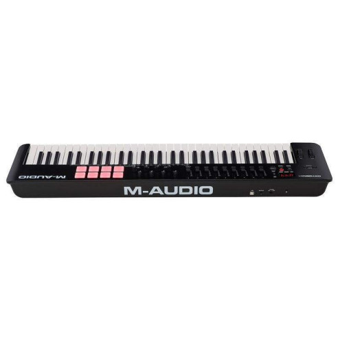 M-AUDIO OXYGEN 61 MKV Teclado Controlador 61 teclas sensibles a la velocidad,8 pads disparo ,8 botones asignables.