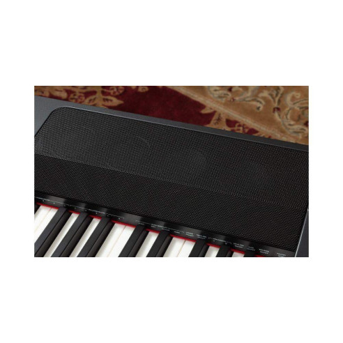 ALESIS PRESTIGE Piano digital de 88 teclas con Acción Martillo, Respuesta tactil ajustable, 16 voces, 128 Polifonia.