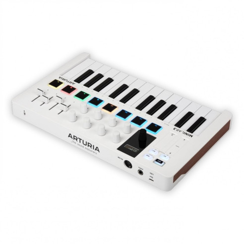 MINILAB 3 WHITE Controlador MIDI USB Compacto
