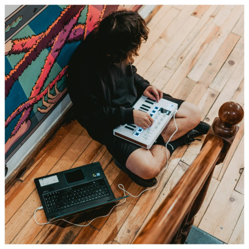 MINILAB 3 WHITE Controlador MIDI USB Compacto