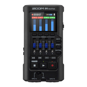 comprar Grabadora de 4 pistas compacta ZOOM R4, Grabador multipista con tecnología de coma flotante de 32 bits