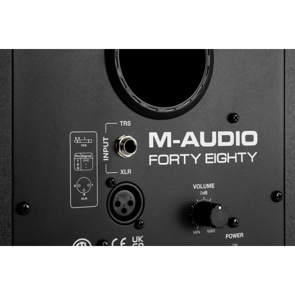 M-Audio FORTY EIGHTY Monitor de estudio biamplificado